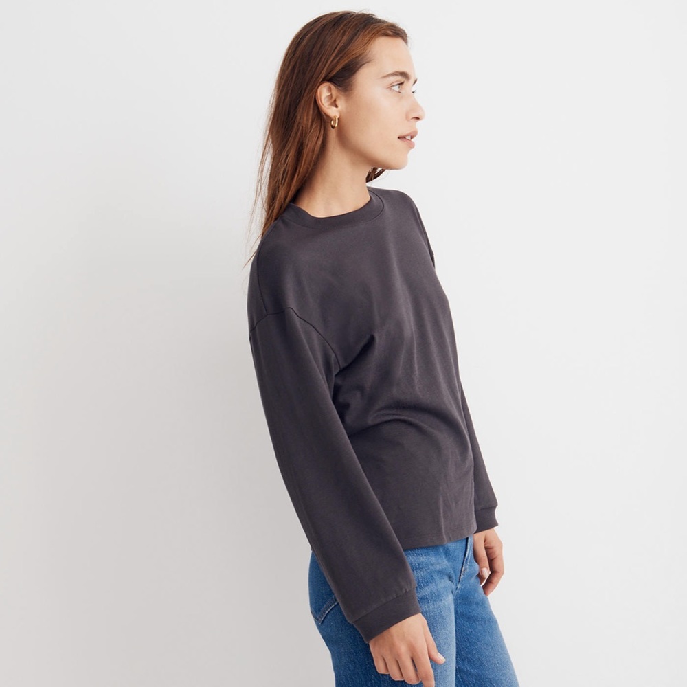 SUPIMA COTTON ESSENTIAL LONG SLEEVE SIZE M NWT